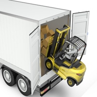 New Jersey Truck Accident Lawyers discuss truck accidents caused by objects falling off a moving truck. 