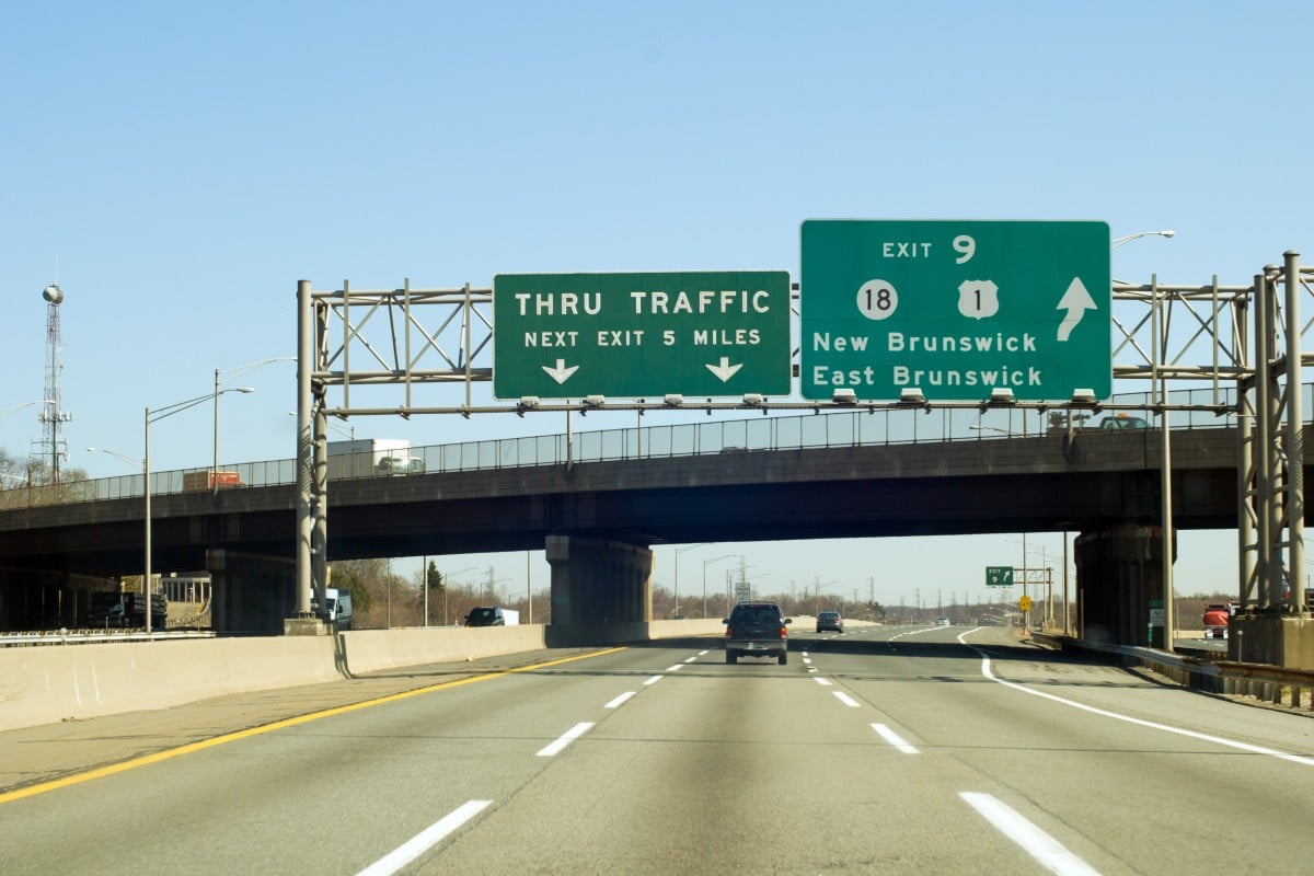 car accident nj turnpike today