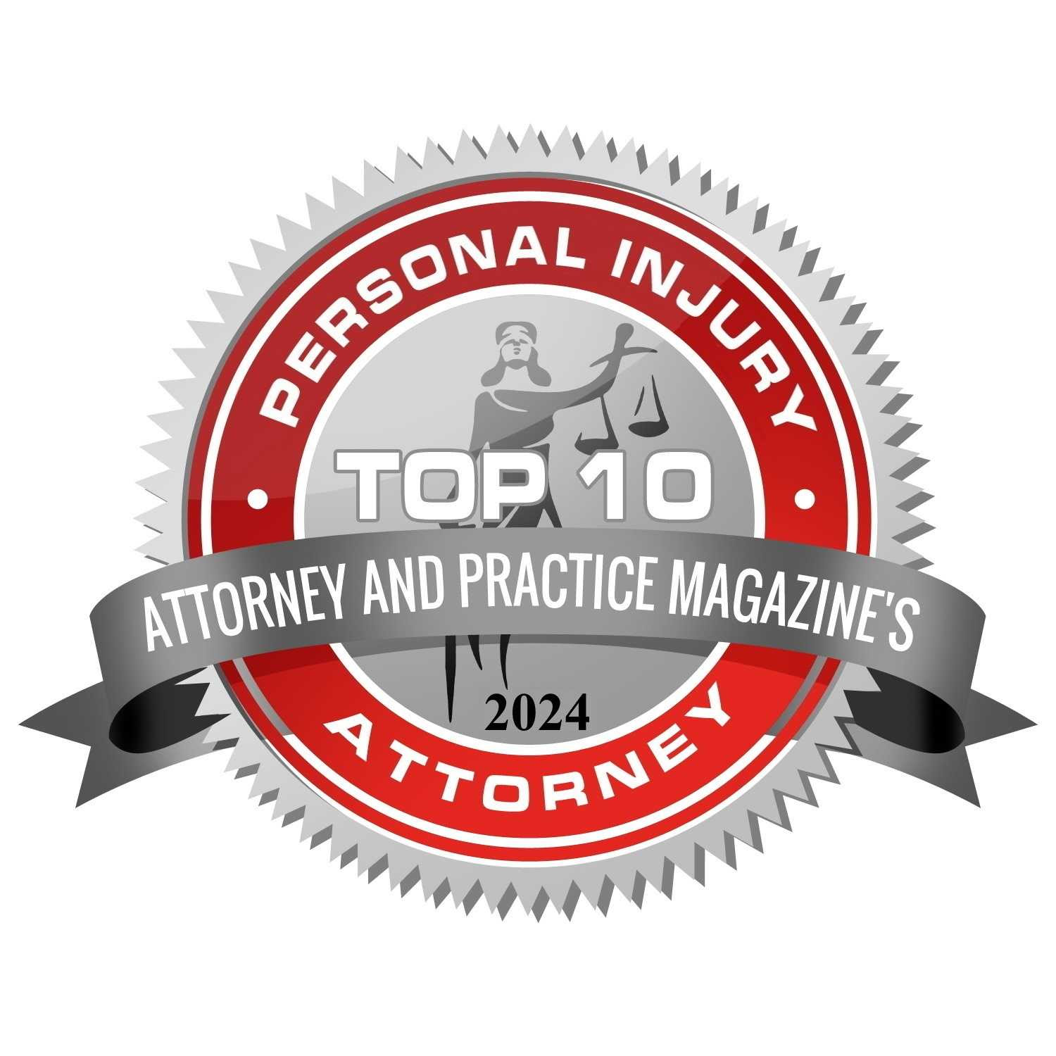 William Crutchlow: Attorney and Practice Magazine's Personal Injury Attorney Top 10 - 2024