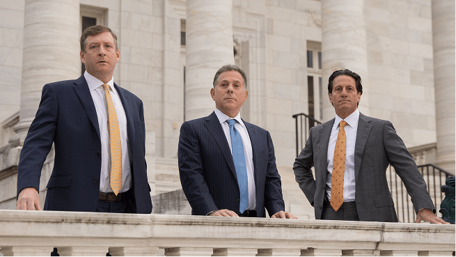 ECZ Attorneys standing outside courthouse