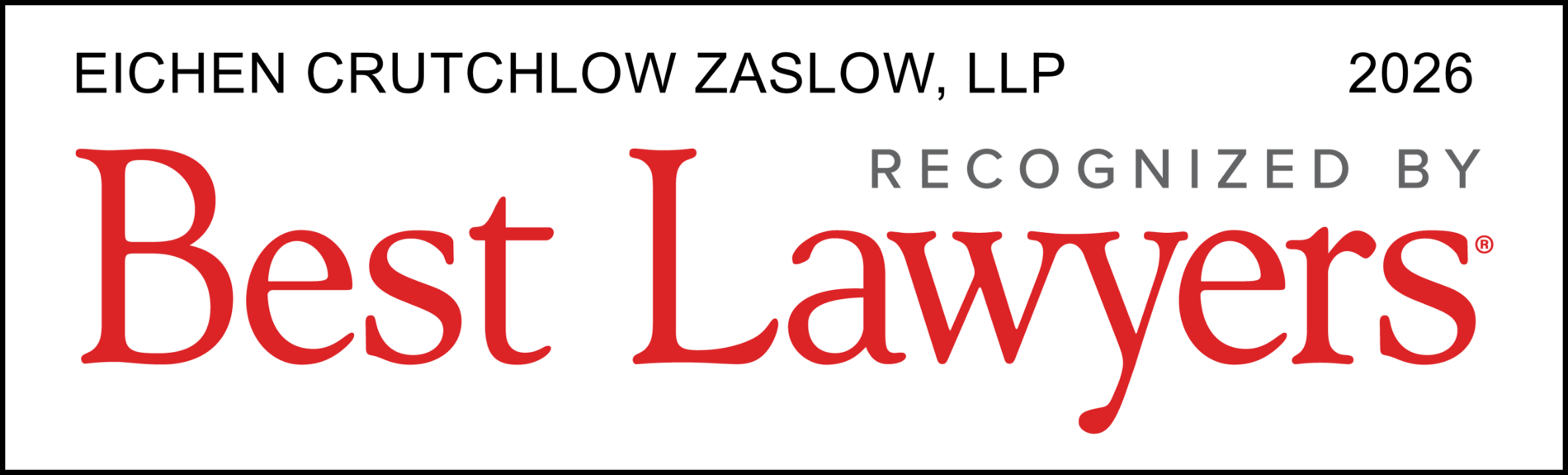 Best Lawyers 2026